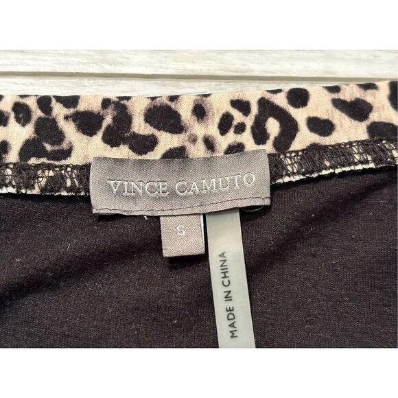 Vince Camuto, leopard ruched knee length skirt size S - Picture 8 of 8